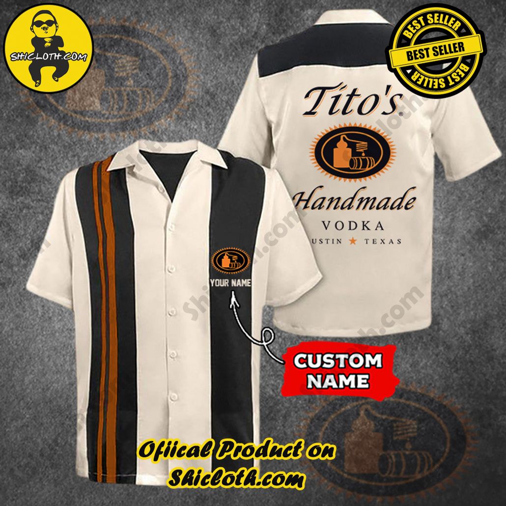 Stay Cool and Stylish: Shicloth's Tropical Button Shirt Collection 76 Tito Custom Name Bowling Shirt