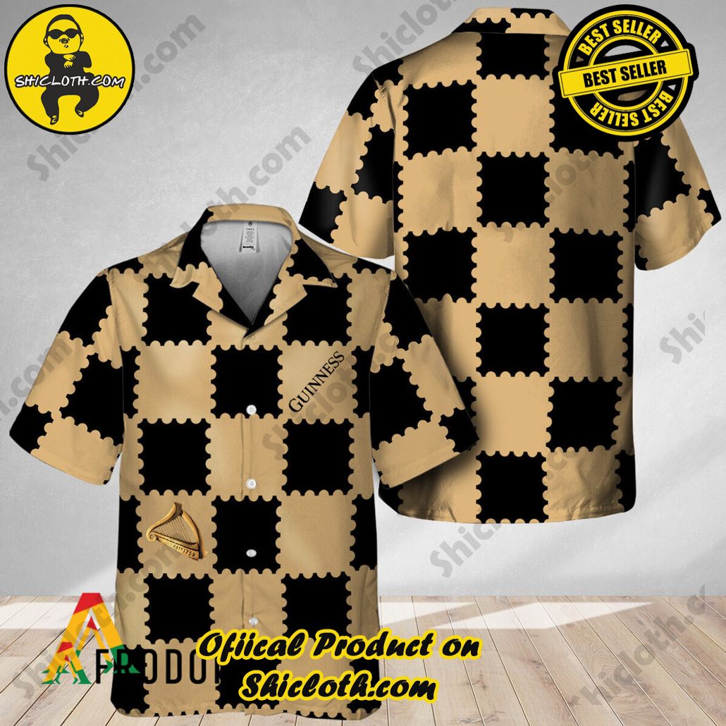 Shicloth's Island Chic: Unleash the Summer Spirit with Our Hawaiian Shirt and Shorts Ensemble 150 Trendy Gingham Guinness Beer Hawaiian Shirt