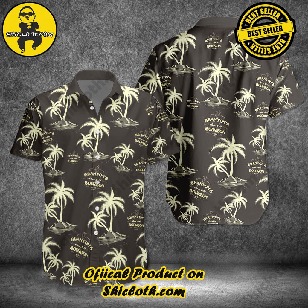 Stay Cool and Stylish: Shicloth's Tropical Button Shirt Collection 82 Tropical Blanton’s Bourbon Button Shirt