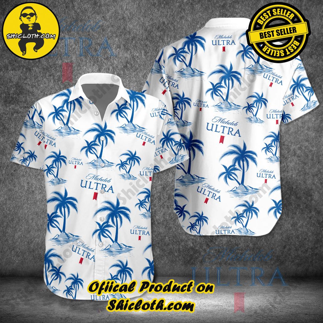 Stay Cool and Stylish: Shicloth's Tropical Button Shirt Collection 91 Tropical Michelob Ultra Button Shirt