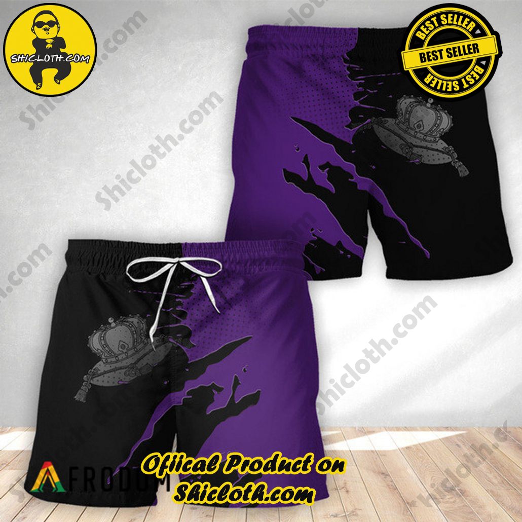 Shicloth's Island Chic: Unleash the Summer Spirit with Our Hawaiian Shirt and Shorts Ensemble 198 Unisex Esport Crown Royal Hawaiian Shorts