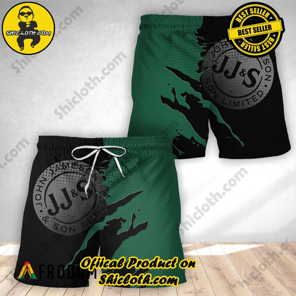 Shicloth's Island Chic: Unleash the Summer Spirit with Our Hawaiian Shirt and Shorts Ensemble 204 Unisex Esport Jameson Hawaiian Shorts
