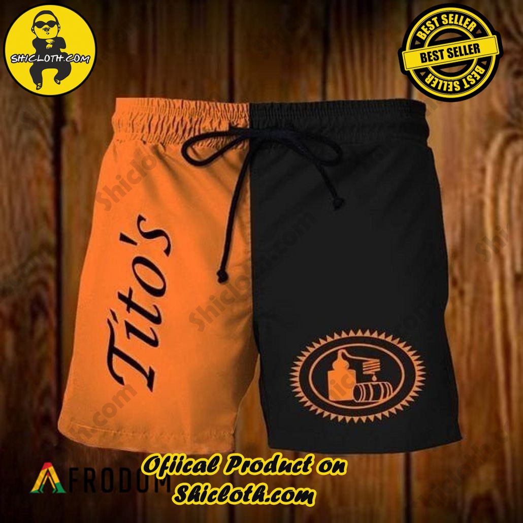 Shicloth's Island Chic: Unleash the Summer Spirit with Our Hawaiian Shirt and Shorts Ensemble 268 Vintage Tito's Hawaiian Shorts