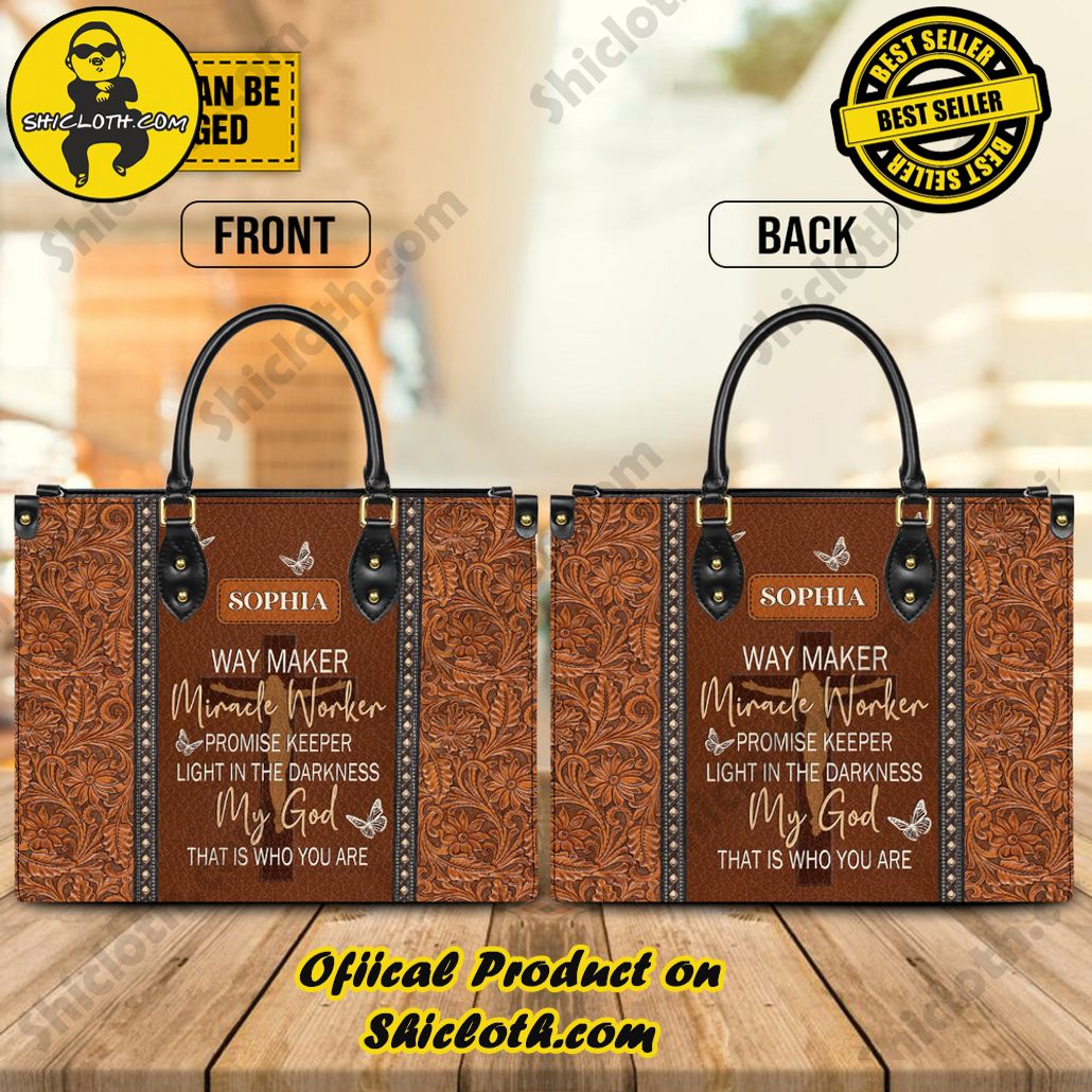 Timeless Elegance: Discover Shicloth's Exquisite Leather Handbag Collection 17 Way Maker Miracle Worker Promise Keeper Customized Leather Handbag