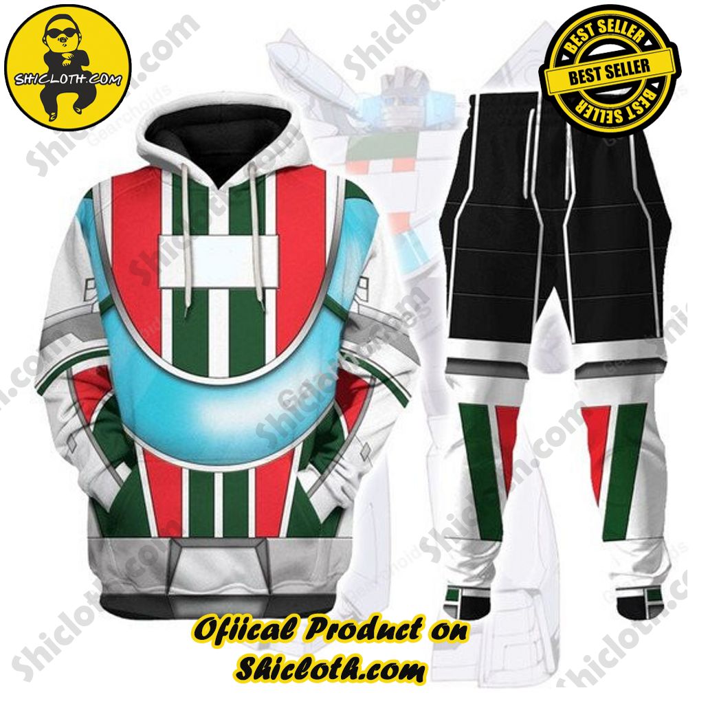 Transform Your Style: Shiclothshop's Futuristic Elegance in the Transformers Outfit Costume Collection 31 Wheeljack Costume Cosplay Hoodie Tracksuit