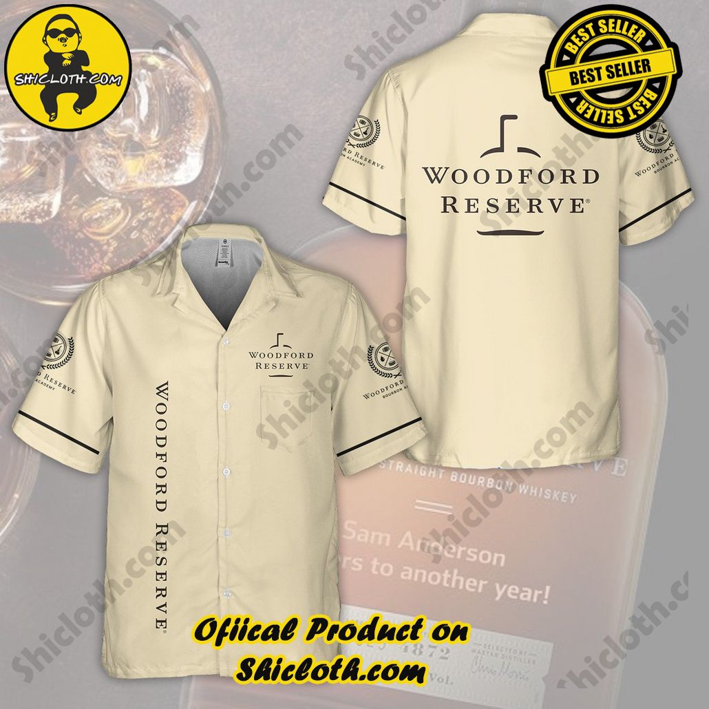 Stay Cool and Stylish: Shicloth's Tropical Button Shirt Collection 100 Woodford Reverse Bourbon Hawaiian Shirt