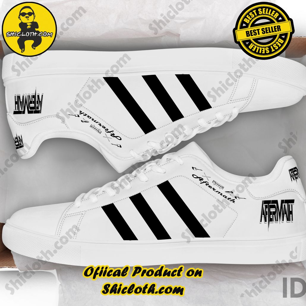 Step into Timeless Style: Introducing Shicloth's Stan Smith Shoes 3 Aftermath Band Adidas Stan Smith Low Top Shoes
