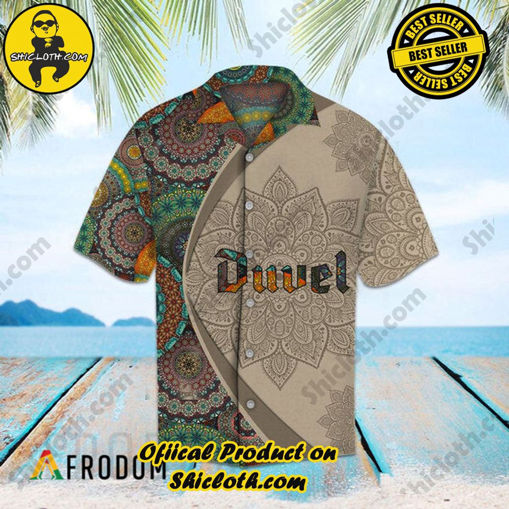 Embrace Island Vibes: Introducing Shicloth's Tropical Paradise Apparel Hawaiian Shirt 9 Aloha Mandala Duvel Beer Tropical Paradise Apparel Hawaiian Shirt