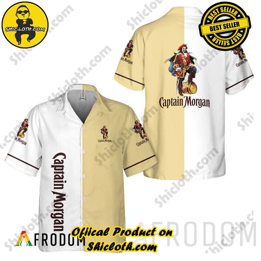 Embrace Island Vibes: Introducing Shicloth's Tropical Paradise Apparel Hawaiian Shirt 22 Basic Printed Captain Morgan Tropical Paradise Apparel Hawaiian Shirt