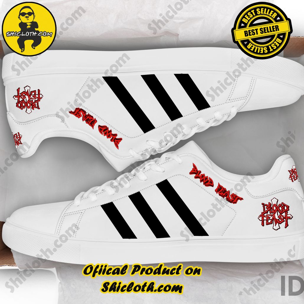 Step into Timeless Style: Introducing Shicloth's Stan Smith Shoes 11 Blood Feast Band Adidas Stan Smith Low Top Shoes