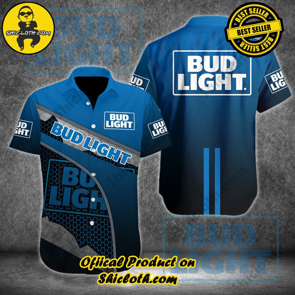 Tropical Vibes Meet Classic Elegance: Explore Shicloth's Button and Hawaiian Shirt Collection 15 Bud Light Hawaiian Shirt New Style