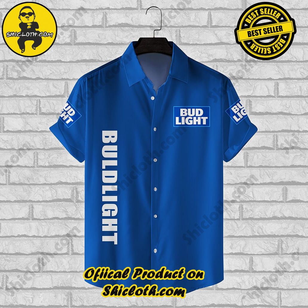 Tropical Vibes: Introducing Shicloth's Hawaiian Shirt 7 Bud Light Hawaiian Shirt Version 2