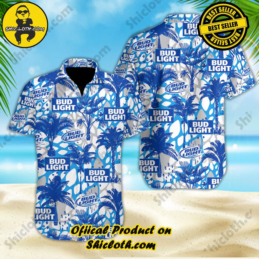 Stylish Sophistication: Introducing Shicloth's Button Shirt Collection 3 Bud Light Hawaiian Shirt Version 2