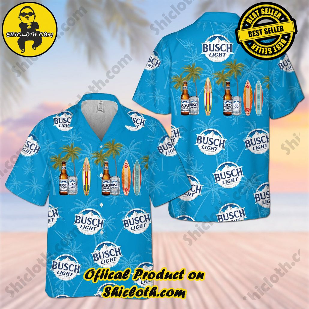 Tropical Vibes: Introducing Shicloth's Hawaiian Shirt 8 Bud Light Hawaiian Shirt Version 3