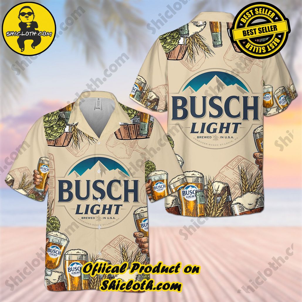 Tropical Vibes: Introducing Shicloth's Hawaiian Shirt 9 Bud Light Hawaiian Shirt Version 4
