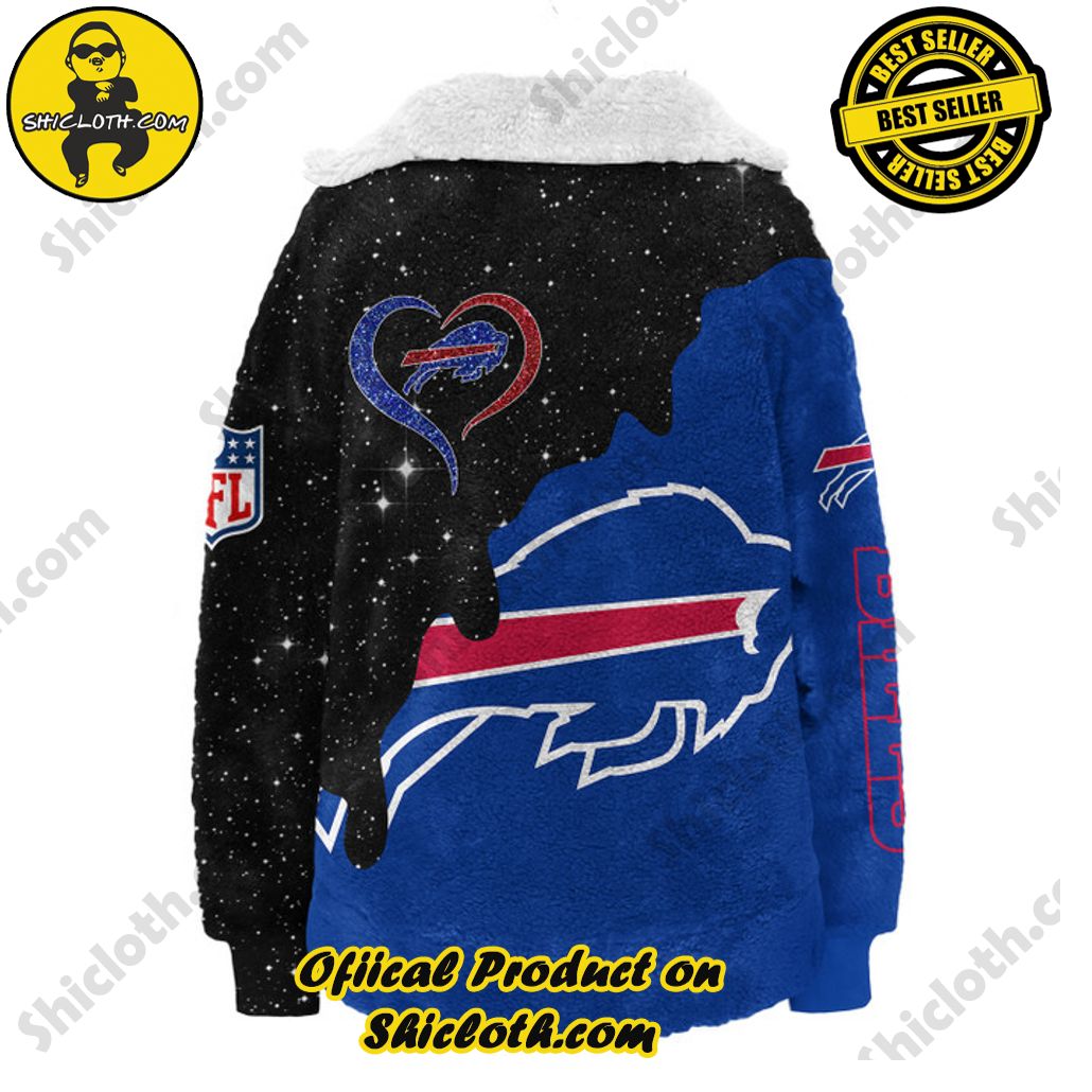 Buffalo Bills Women?s Borg Fleece Sweatshirt Buffalo Bills Women?s Borg Fleece Sweatshirt