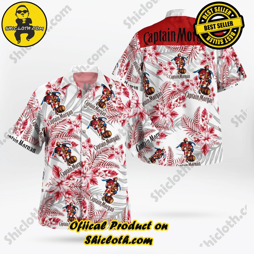 Stylish Sophistication: Introducing Shicloth's Button Shirt Collection 13 Captain Morgan Hawaiian Shirt Version 1