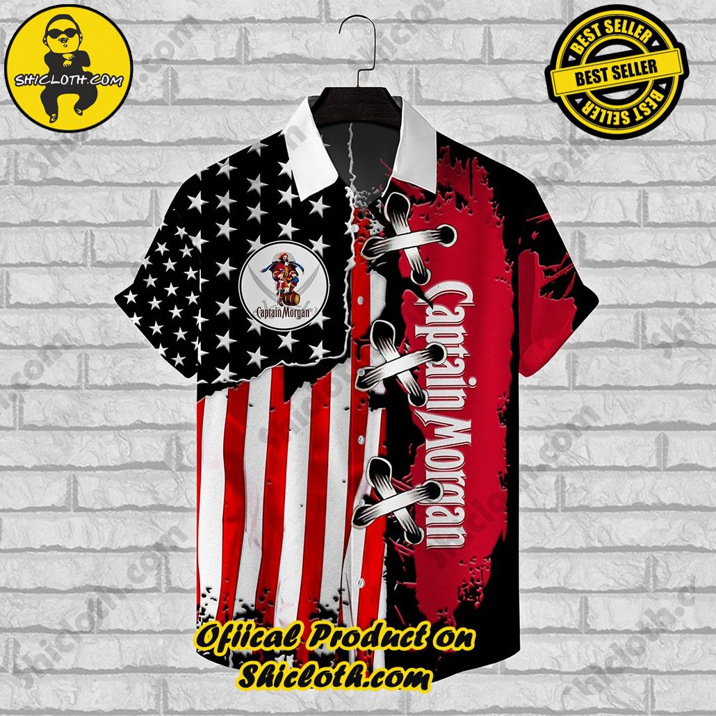 Stylish Sophistication: Introducing Shicloth's Button Shirt Collection 14 Captain Morgan Hawaiian Shirt Version 2