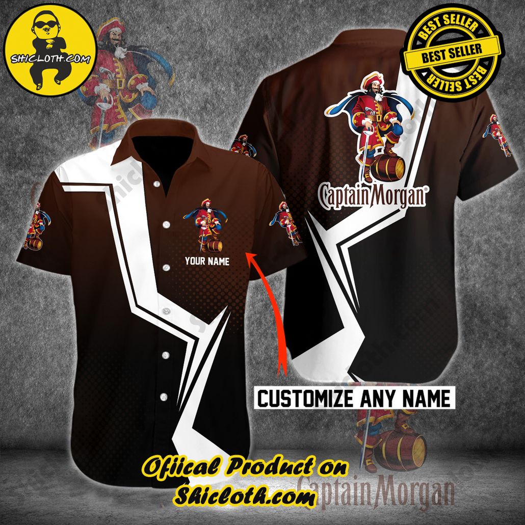 Explore Paradise: Introducing Shicloth's Hawaiian Shirt and Shorts Set 20 Captain Morgan Personalized Button Shirt