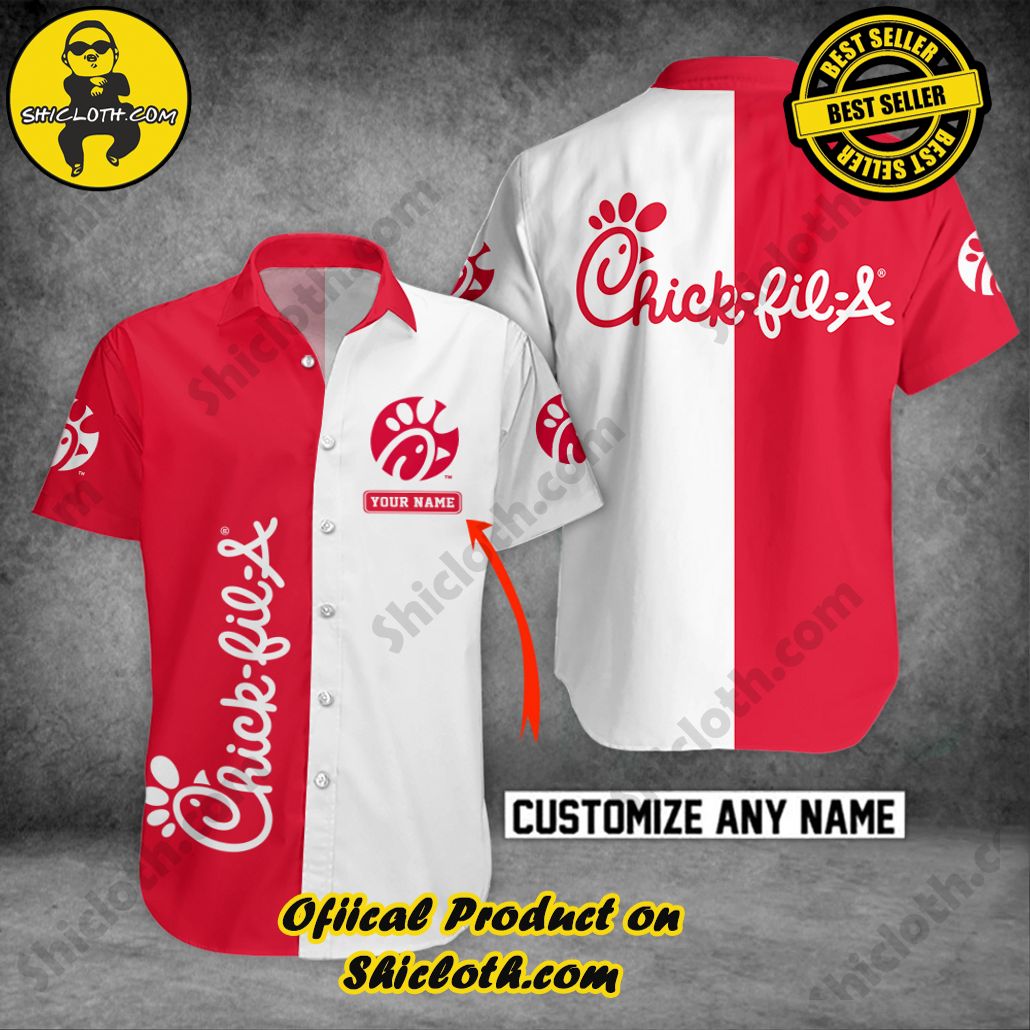Get Summer Ready: Discover Shicloth's Hawaiian Shirt and Shorts Set Collection 20 Chick-fil-a Personalized Multicolor Button Shirt