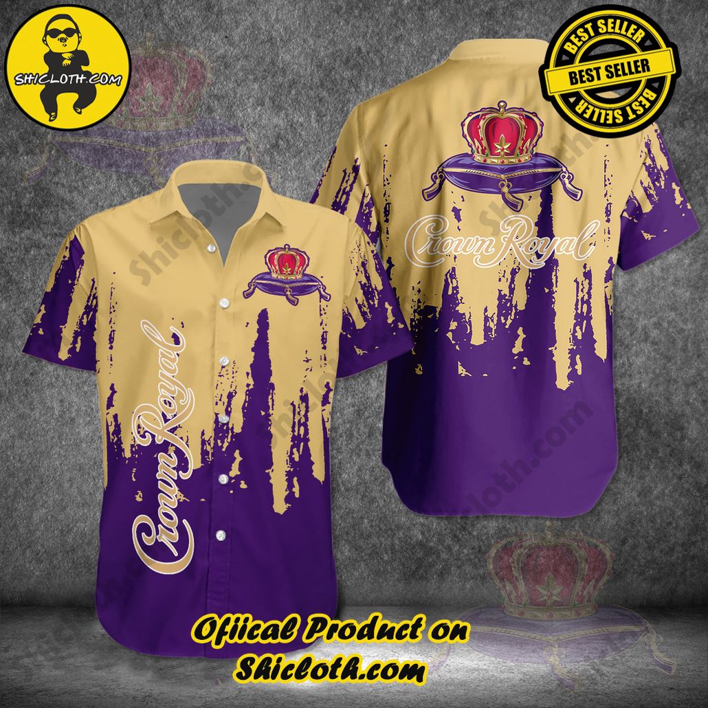 Hot Trending Explore Paradise: Introducing Shicloth's Hawaiian Shirt and Shorts Set 9 Crown Royal Button Shirt Version 1