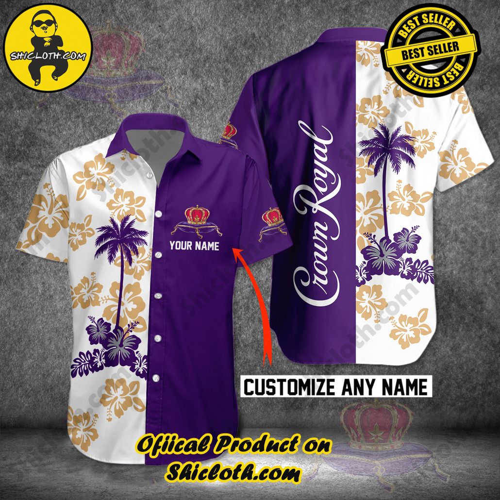 Get Summer Ready: Discover Shicloth's Hawaiian Shirt and Shorts Set Collection 23 Crown Royal Custom Name Hawaiian Shirt