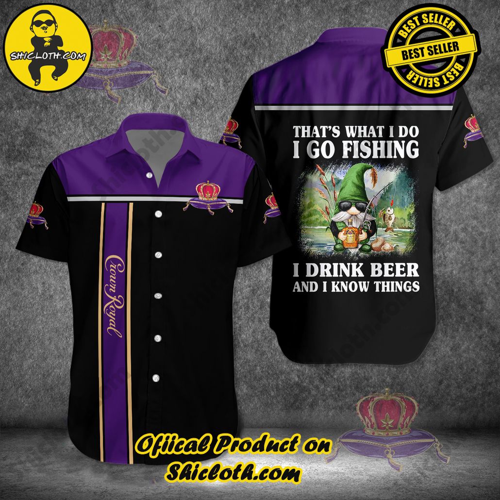 Discover Island Elegance: Shiclothshop's Style Summer Hawaiian Shirt 28 Crown Royal Fishing Style Summer Hawaiian Shirt