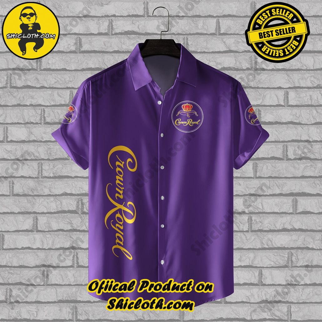 Tropical Vibes: Introducing Shicloth's Hawaiian Shirt 25 Crown Royal Hawaiian Shirt Version 3