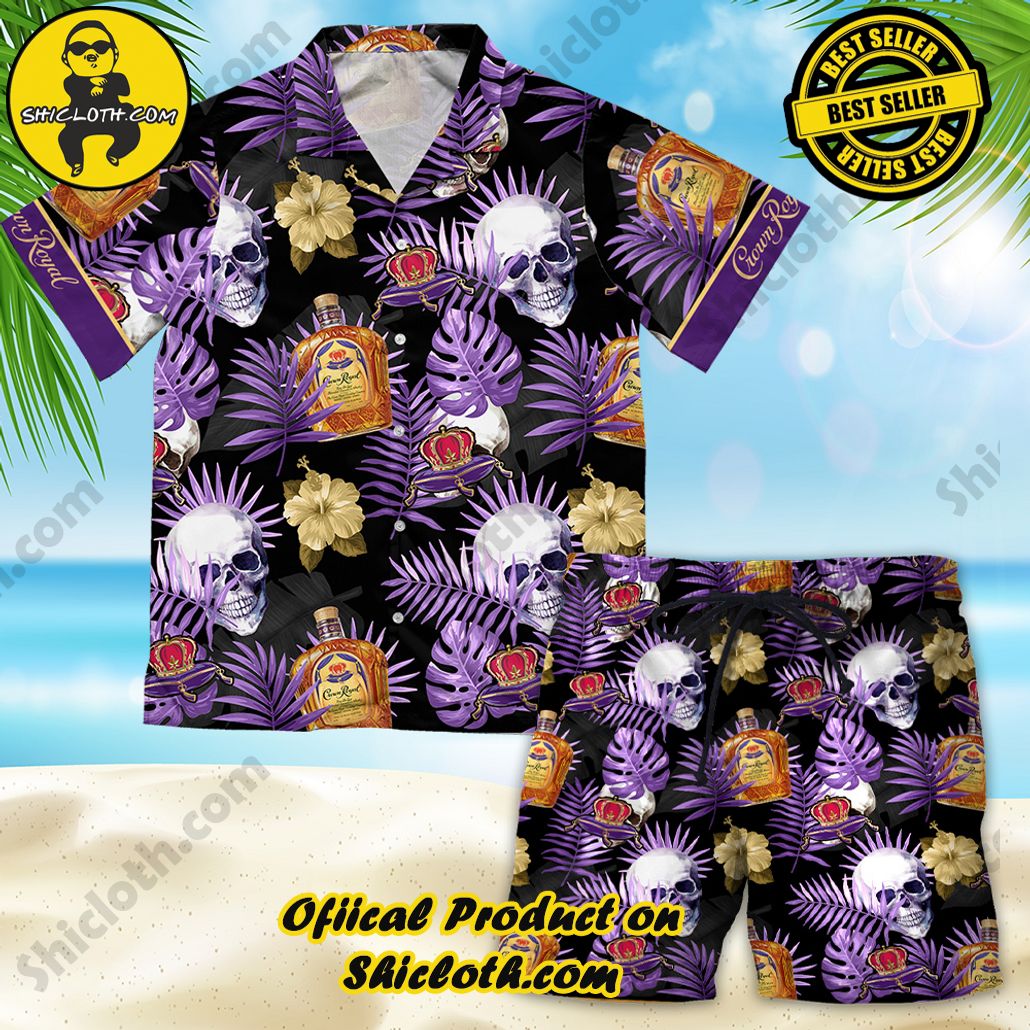 Embrace Island Vibes: Introducing Shicloth's Tropical Paradise Apparel Hawaiian Shirt 44 Crown Royal Tropical Paradise Apparel Hawaiian Shirt