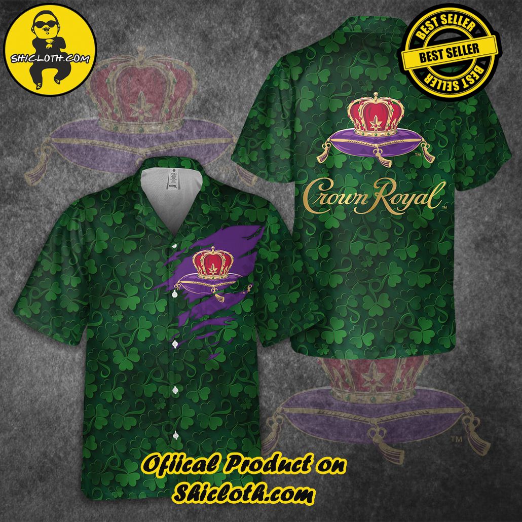 Embrace Island Vibes: Introducing Shicloth's Tropical Paradise Apparel Hawaiian Shirt 45 Crown Royal Skull Tropical Paradise Apparel Hawaiian Shirt and Shorts Set