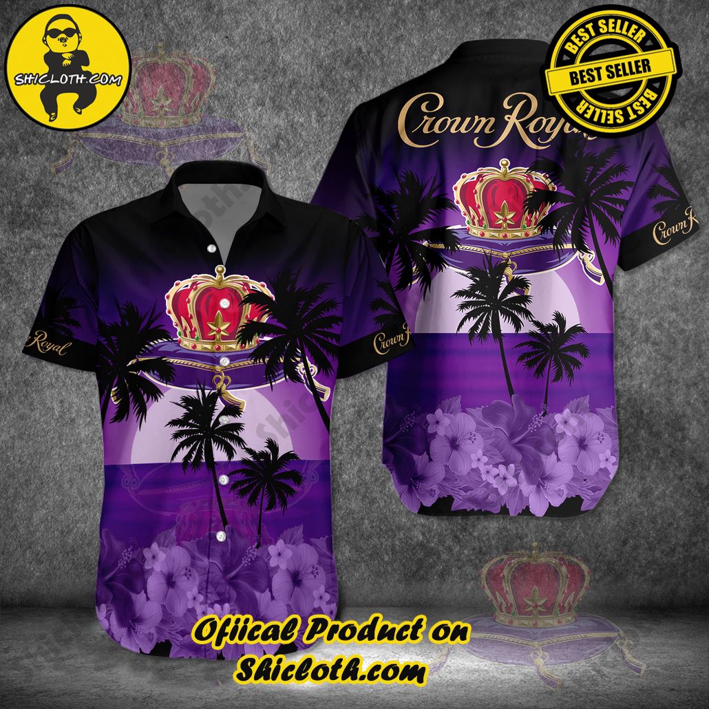 Embrace Island Vibes: Introducing Shicloth's Tropical Paradise Apparel Hawaiian Shirt 47 Crown Royal Tropical Tropical Paradise Apparel Hawaiian Shirt