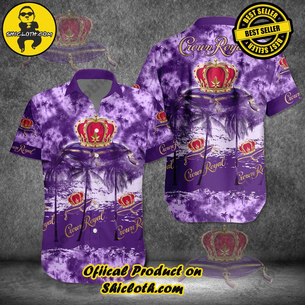 Discover Island Elegance: Shiclothshop's Style Summer Hawaiian Shirt 62 Crown Royal V8 Style Summer Hawaiian Shirt