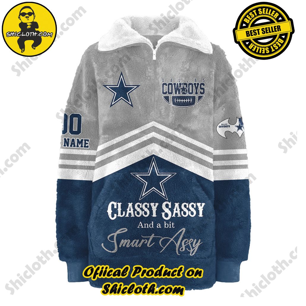 Custom Name Dallas Cowboys Borg Fleece Sweatshirt Custom Name Dallas Cowboys Borg Fleece Sweatshirt