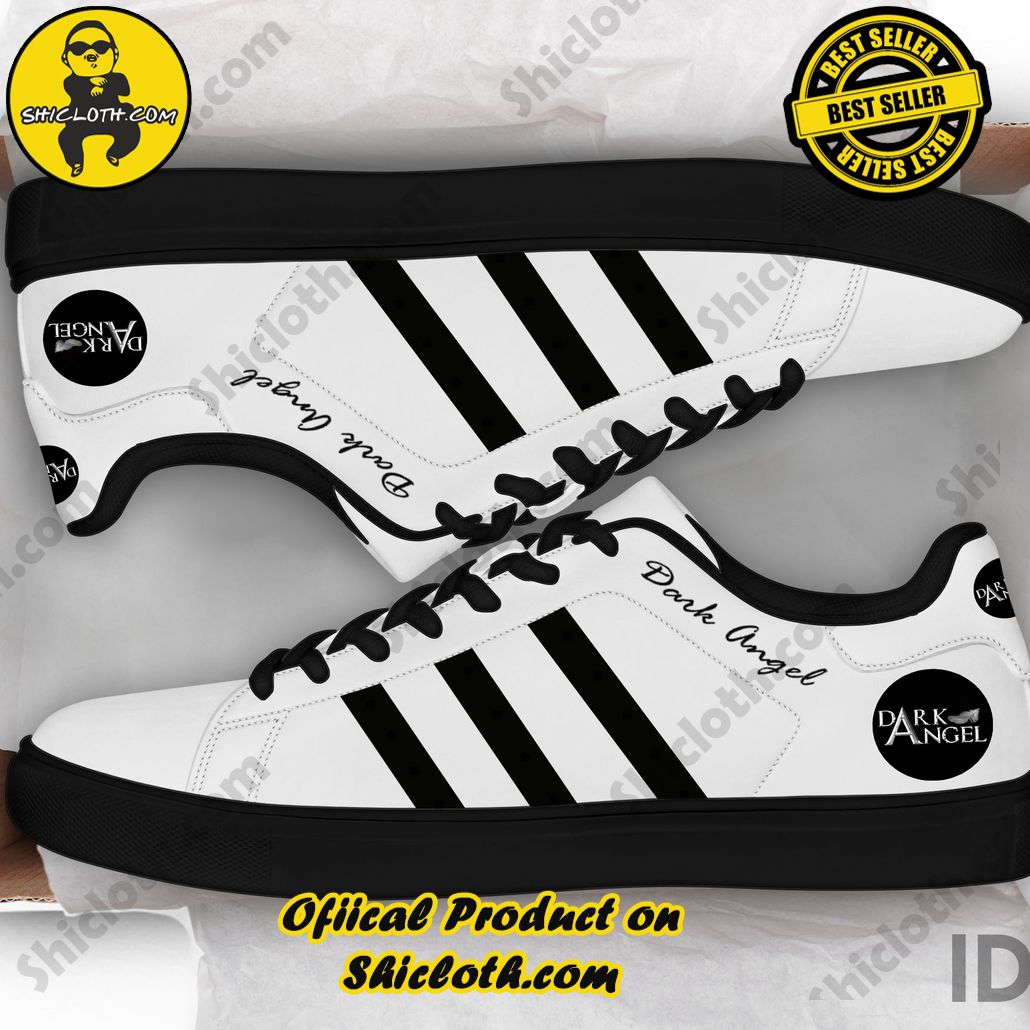 Step into Timeless Style: Introducing Shicloth's Stan Smith Shoes 22 Dark Angel Band Adidas Stan Smith Low Top Shoes