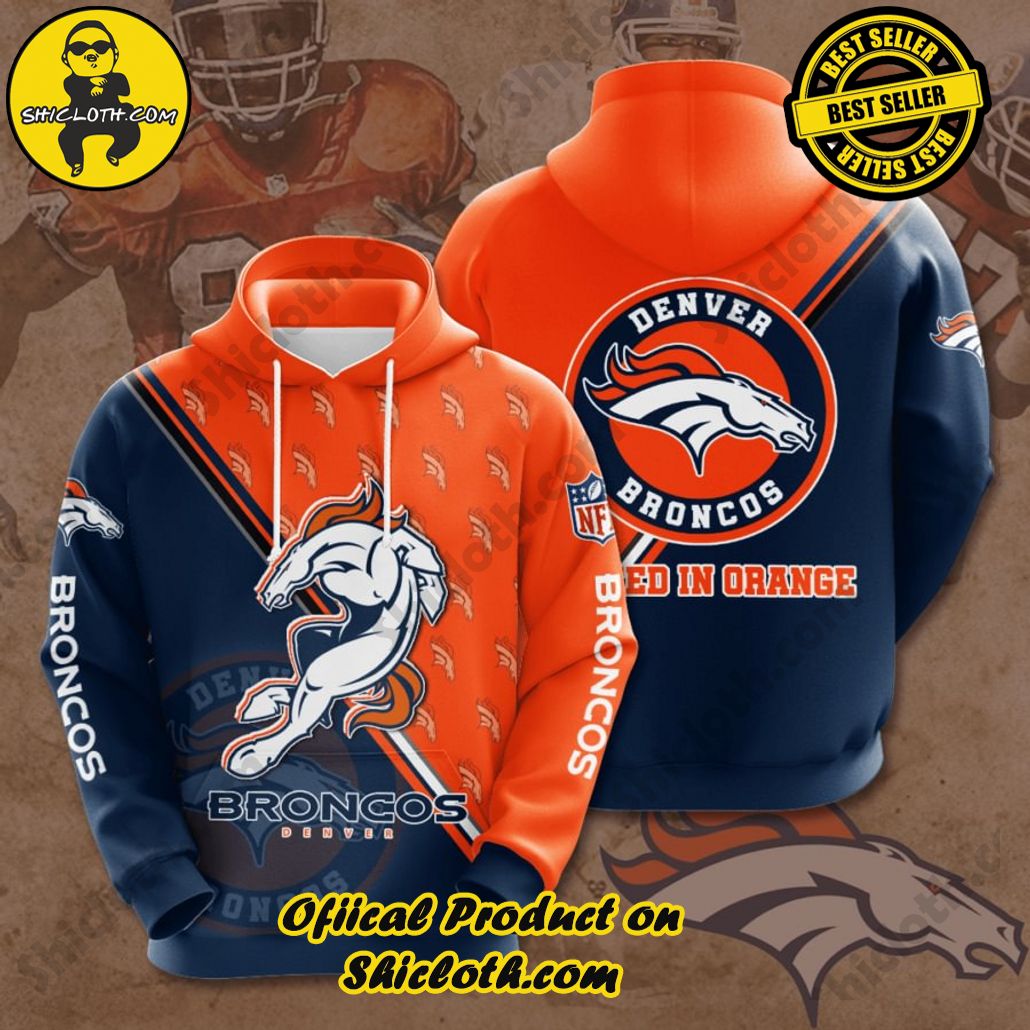 Elevate Your Casual Style with Shicloth's Hoodie and Zipper Hoodie Collection 23 Denver Broncos NFL Team Hoodie