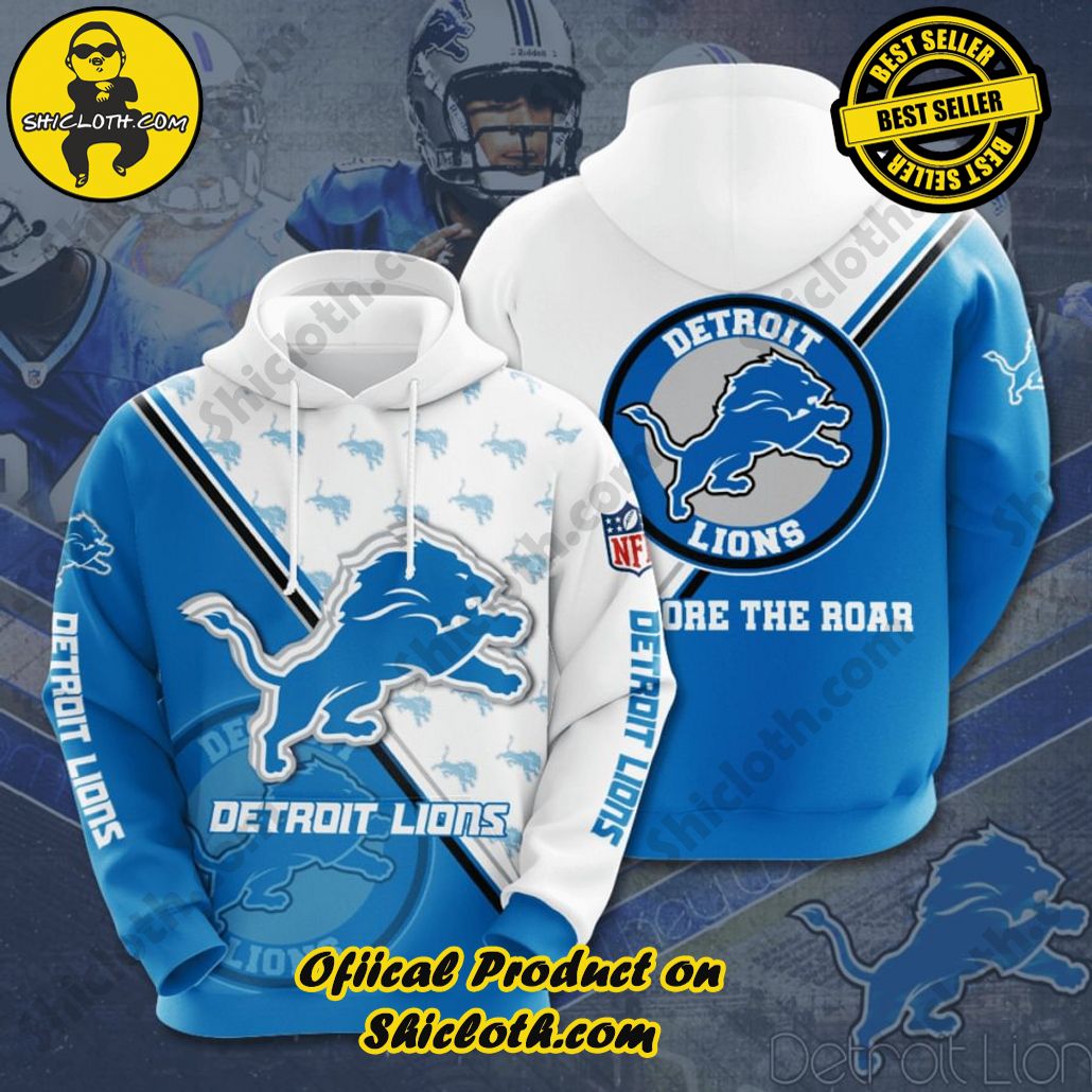 Elevate Your Casual Style with Shicloth's Hoodie and Zipper Hoodie Collection 25 Detroit Lions NFL Team Hoodie