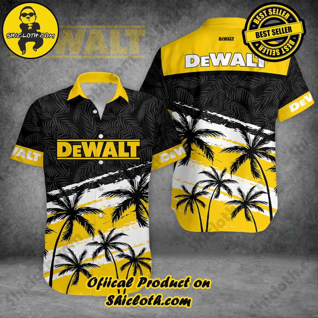 Discover Island Elegance: Shiclothshop's Style Summer Hawaiian Shirt 64 Dewalt Style Summer Hawaiian Shirt