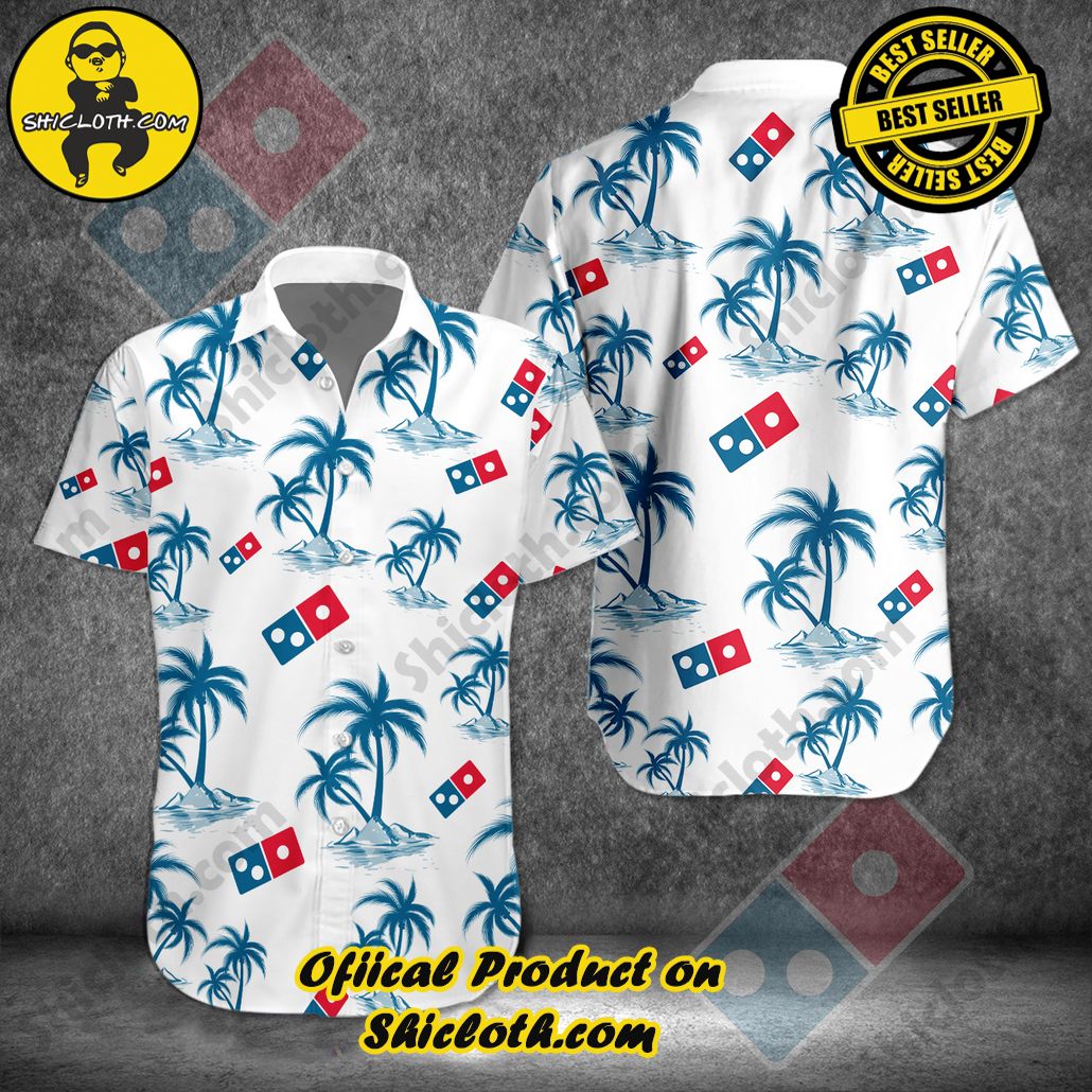 Discover Island Elegance: Shiclothshop's Style Summer Hawaiian Shirt 65 Domino’s Tropical Button Shirt