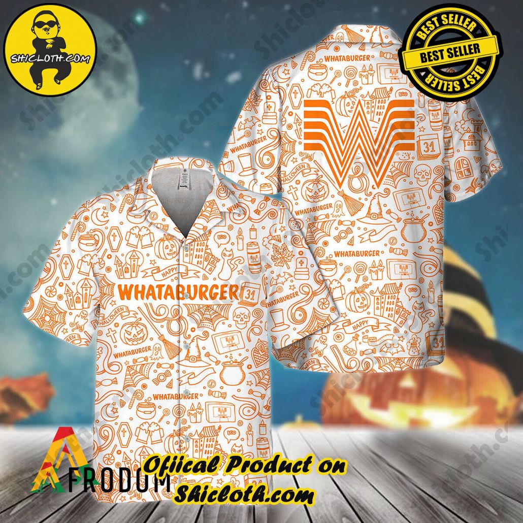 Explore Paradise: Introducing Shicloth's Hawaiian Shirt and Shorts Set 32 Doodle Art Whataburger Hawaiian Shirt