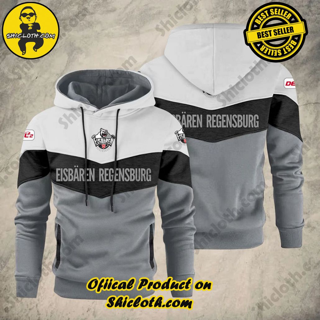 Discover Unique Style: Introducing Shicloth's Patchwork Hoodie 9 Eisbaren Berlin DEL & DEL 2 Patchwork Hoodie