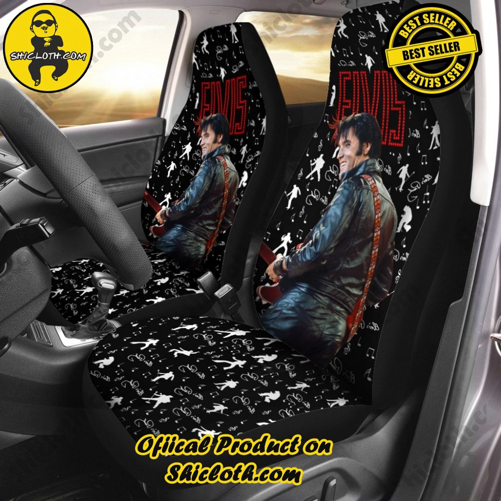 Elvis Presley 2PCS Car Seat Cover Version 12 Elvis Presley 2PCS Car Seat Cover Version 12