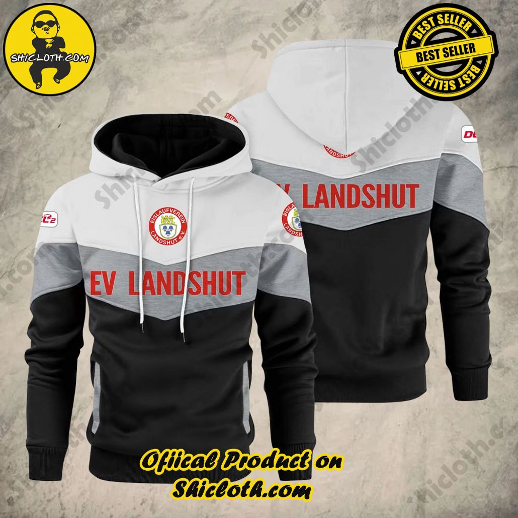 Discover Unique Style: Introducing Shicloth's Patchwork Hoodie 14 EV Landshut DEL & DEL 2 Patchwork Hoodie