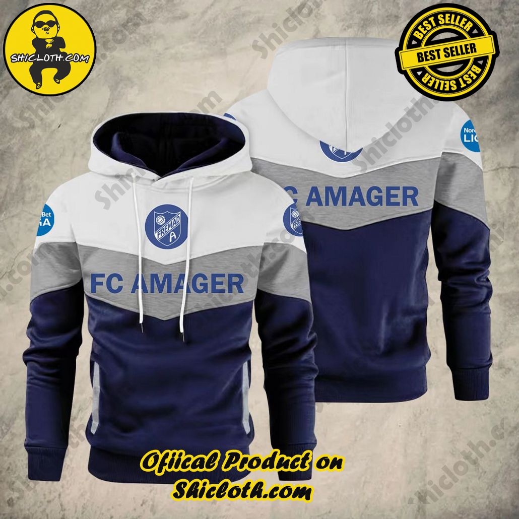 Get Cozy in Style: Introducing Shicloth's Patchwork Hoodie 8 FC Amager Superliga & 1st Division Patchwork Hoodie