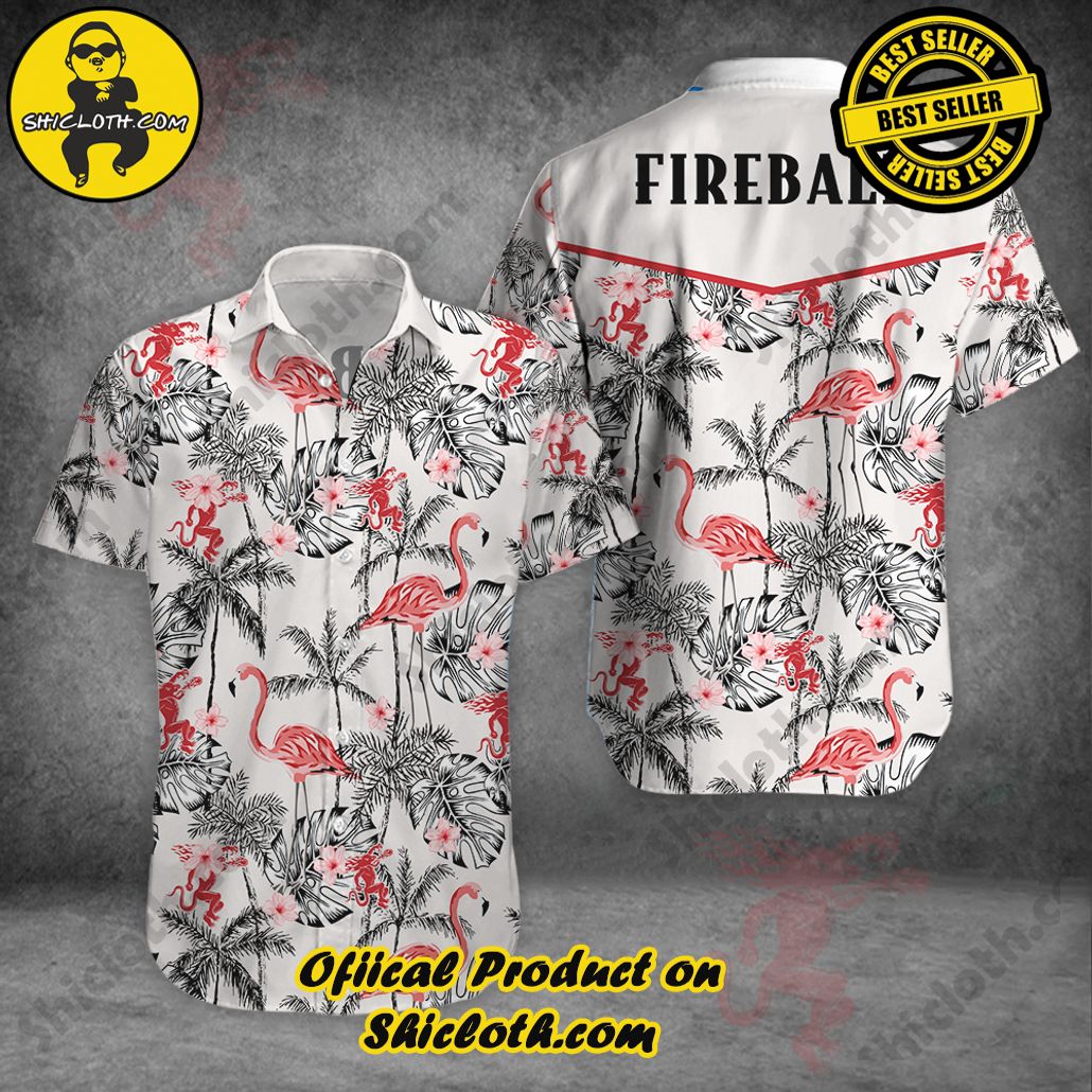 Tropical Vibes: Introducing Shicloth's Hawaiian Shirt 30 Fireball Flamingo Button Shirt