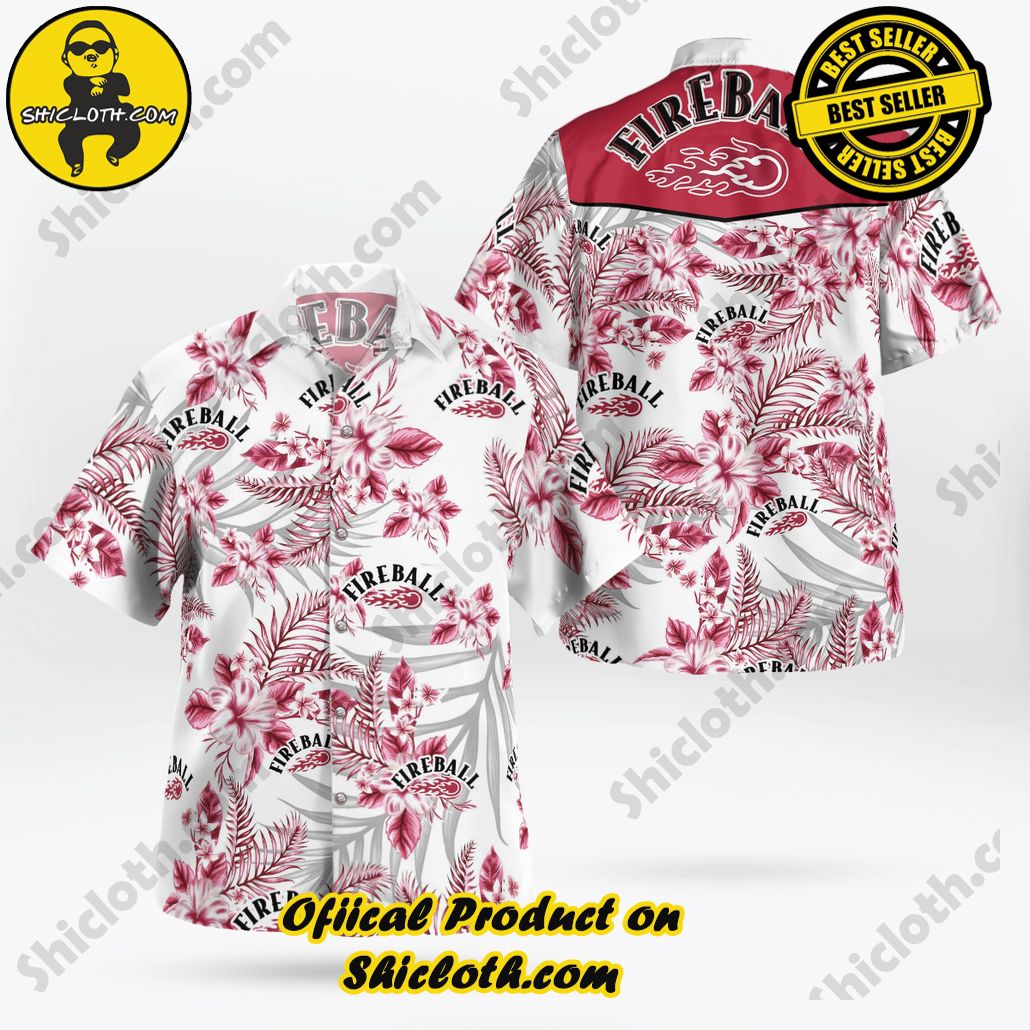 Tropical Vibes: Introducing Shicloth's Hawaiian Shirt 32 Fireball Hawaiian Shirt Version 1