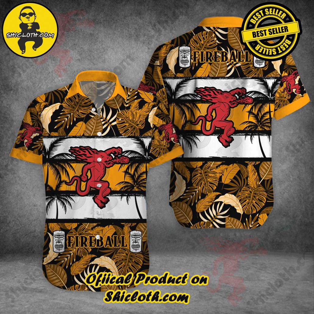 Hot Trending Explore Paradise: Introducing Shicloth's Hawaiian Shirt and Shorts Set 25 Fireball Tropical Button Shirt