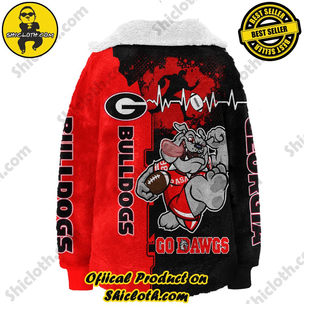 Georgia Bulldogs Borg Fleece Sweatshirt Georgia Bulldogs Borg Fleece Sweatshirt