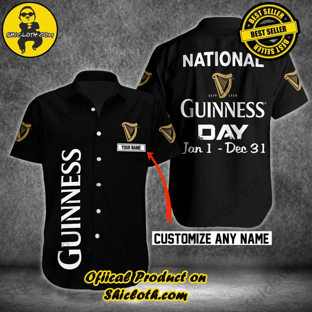 Explore Paradise: Introducing Shicloth's Hawaiian Shirt and Shorts Set 43 Guinness National Day Custom Hawaiian Shirt