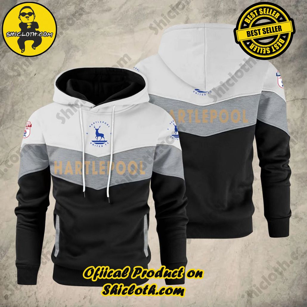 Uniquely Yours: Introducing Shicloth's Patchwork Hoodie 31 Hartlepool United EFL Patchwork Hoodie