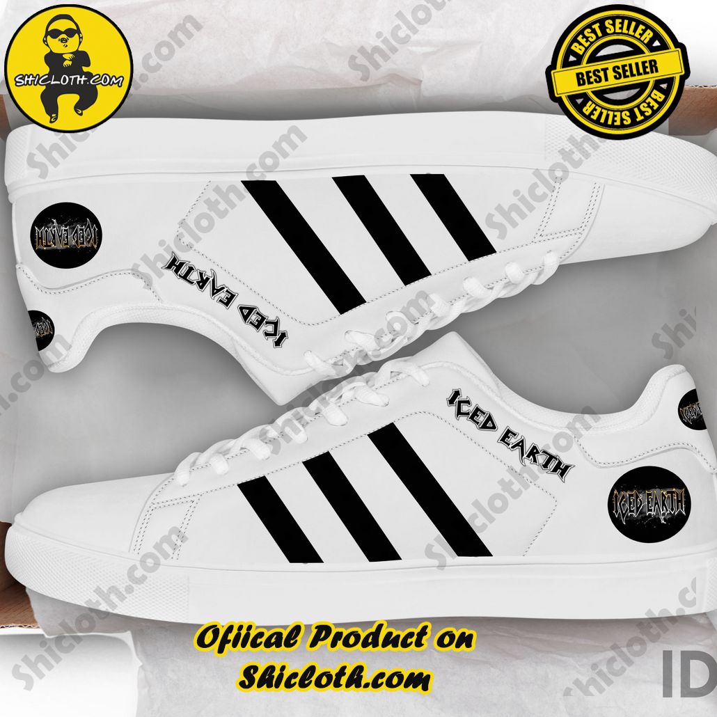 Step into Timeless Style: Introducing Shicloth's Stan Smith Shoes 36 Iced Earth Adidas Stan Smith Low Top Shoes